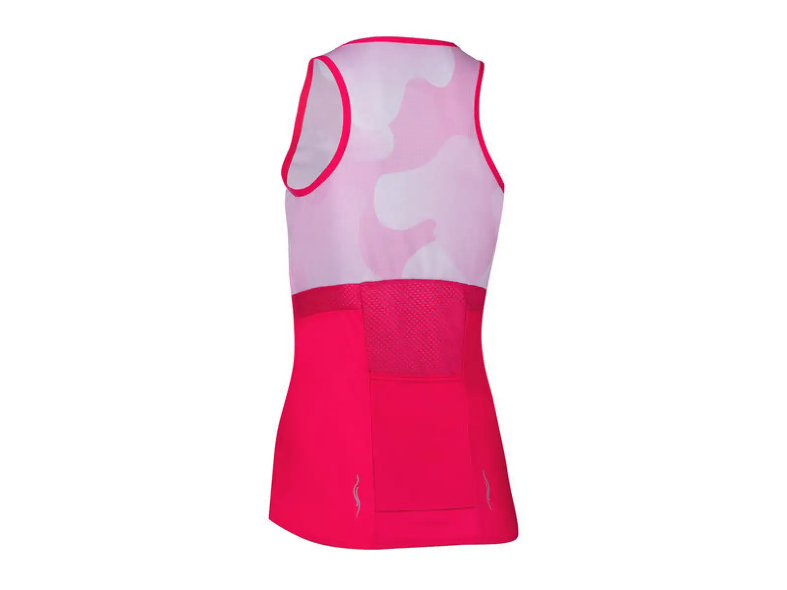 Etape Summer dámsky dres bez rukávov biela/ružová