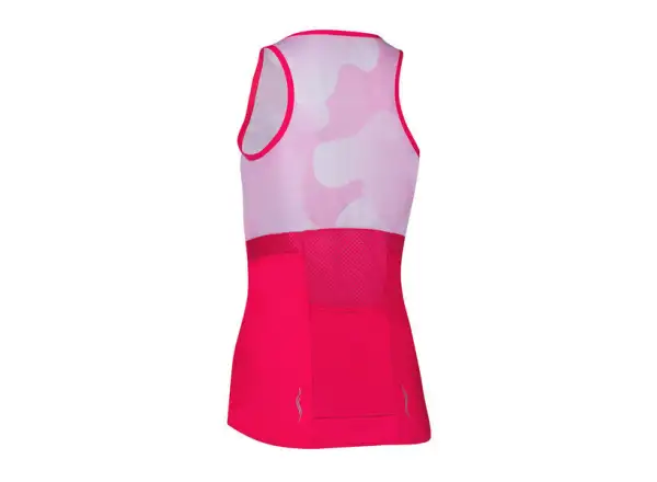 Etape Summer dámsky dres bez rukávov biela/ružová