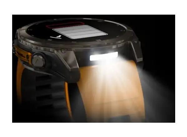 Garmin fenix 8 - 51 mm AMOLED Sapphire inteligentné hodinky Titanium Orange/Graphite