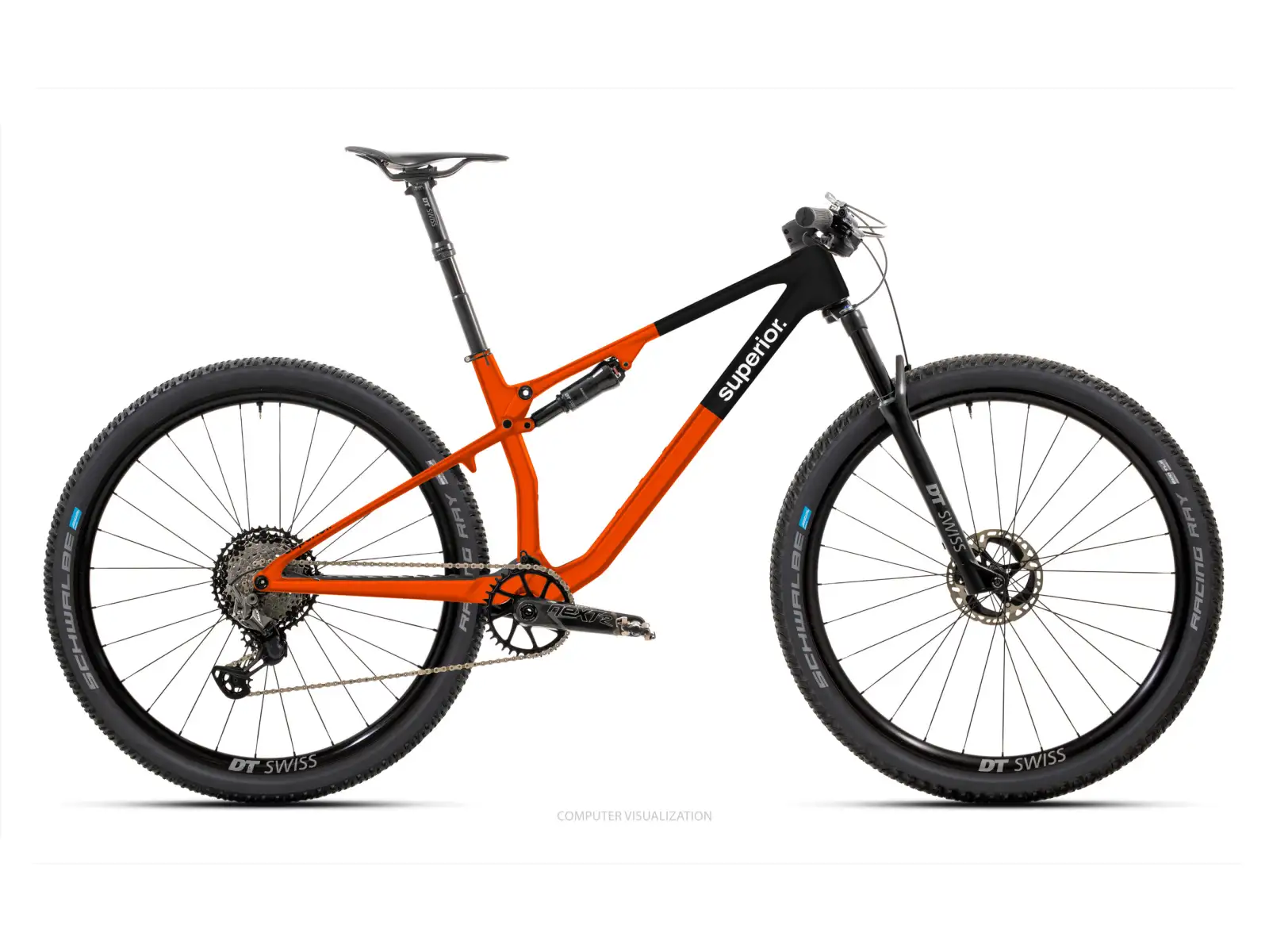 Superior XF 9.6 RC horský bicykel Gloss Red/Black