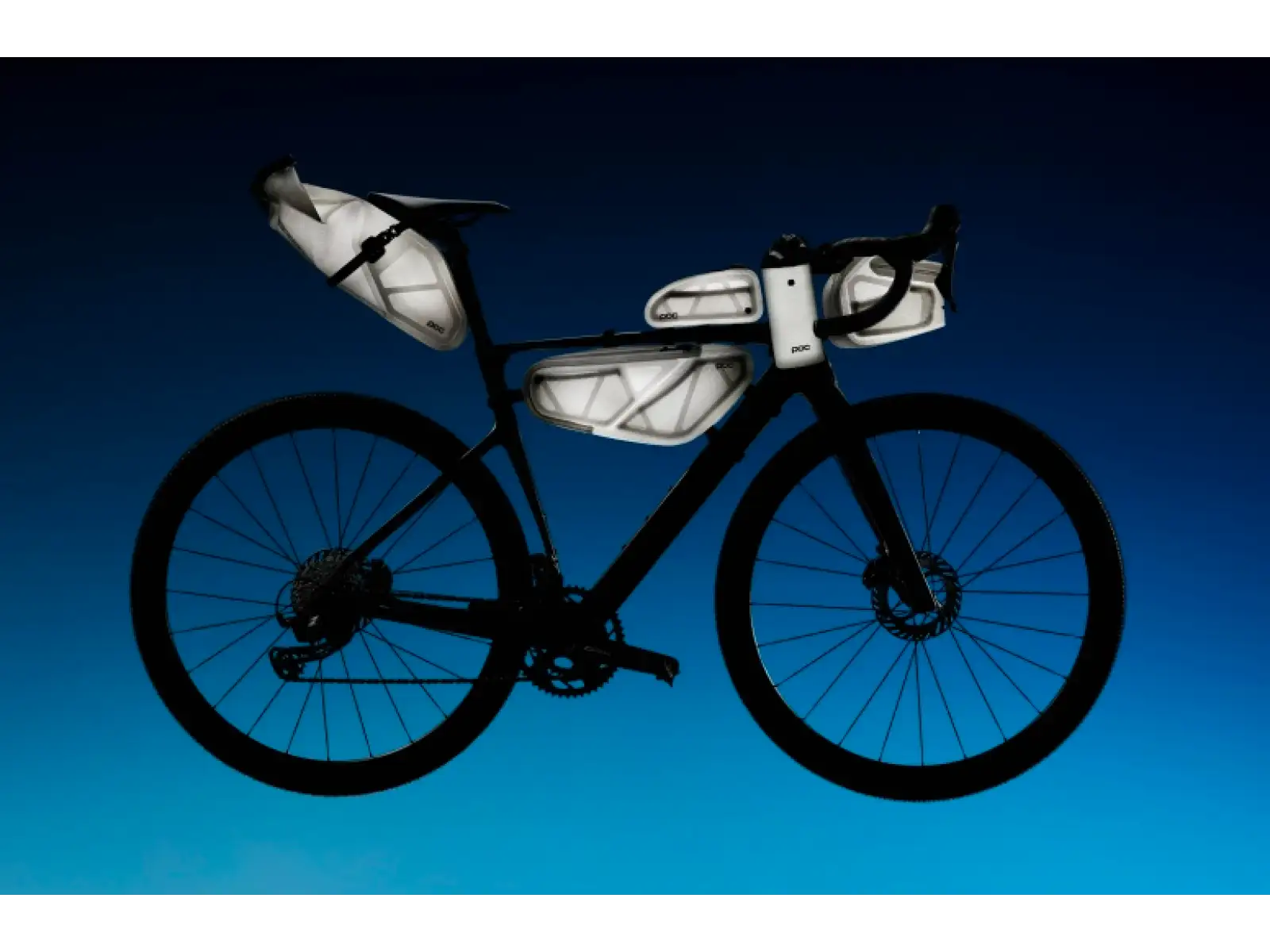 POC Ultra Saddle Bag 7 l podsadlová brašna Hydrogen White Translucent