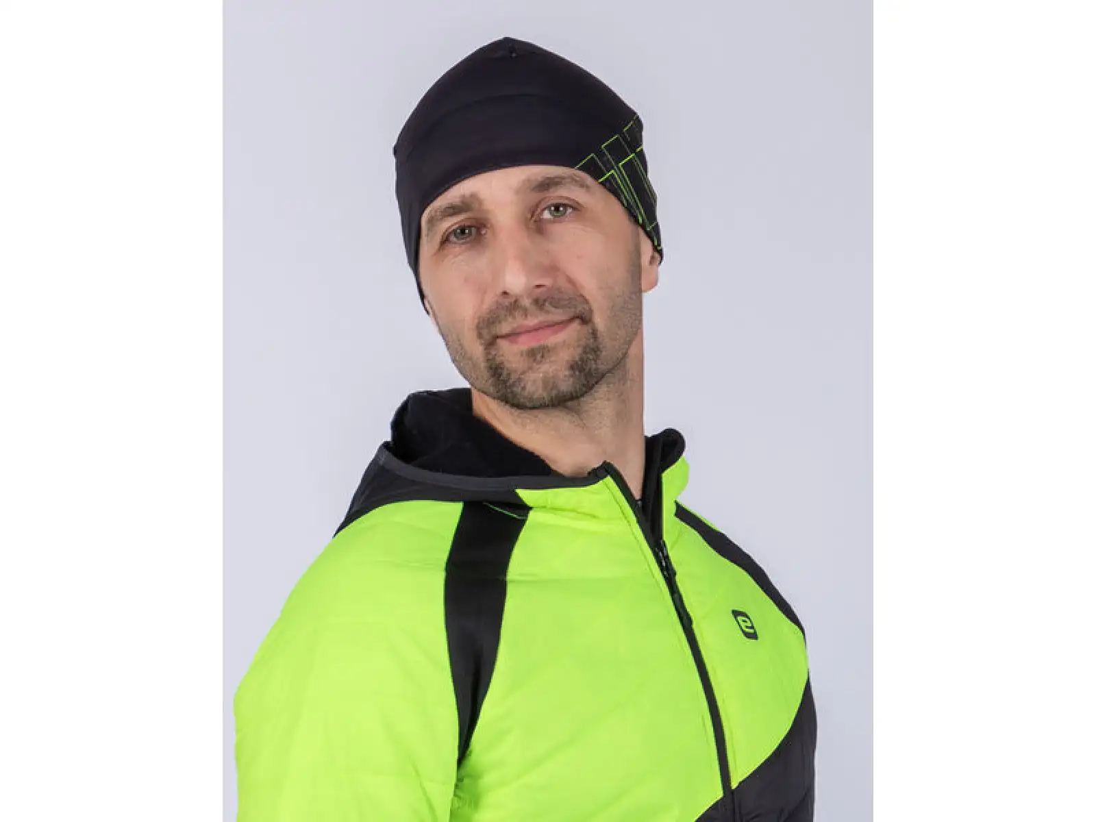 Etape Fizz čiapka čierna/žltá fluo