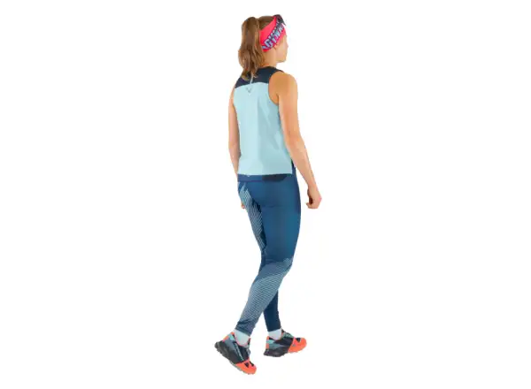 Dynafit Sky Crop Top Dámske tričko bez rukávov Marine Blue