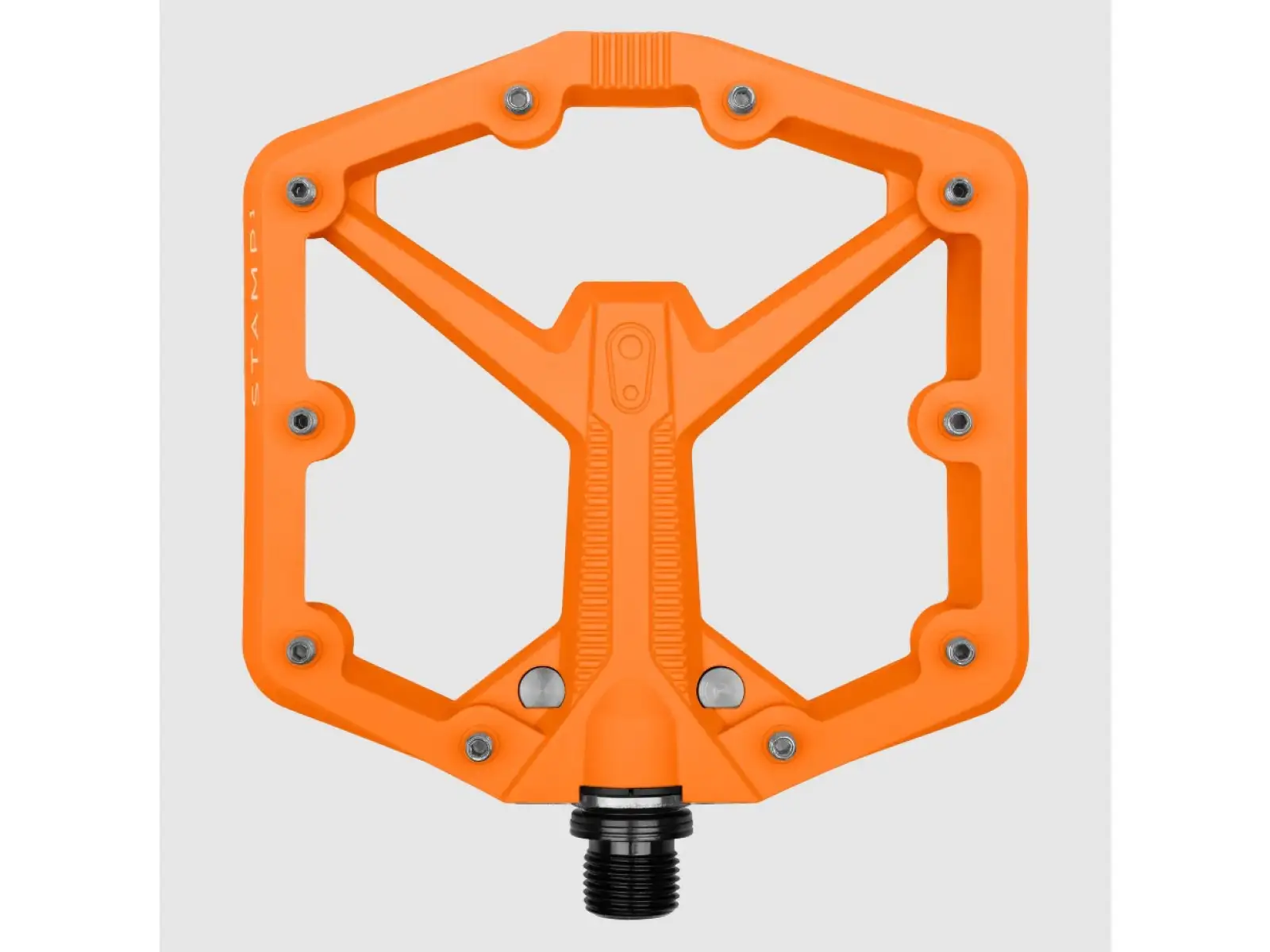 Crankbrothers Stamp 1 Large Gen 2 platformové pedále orange