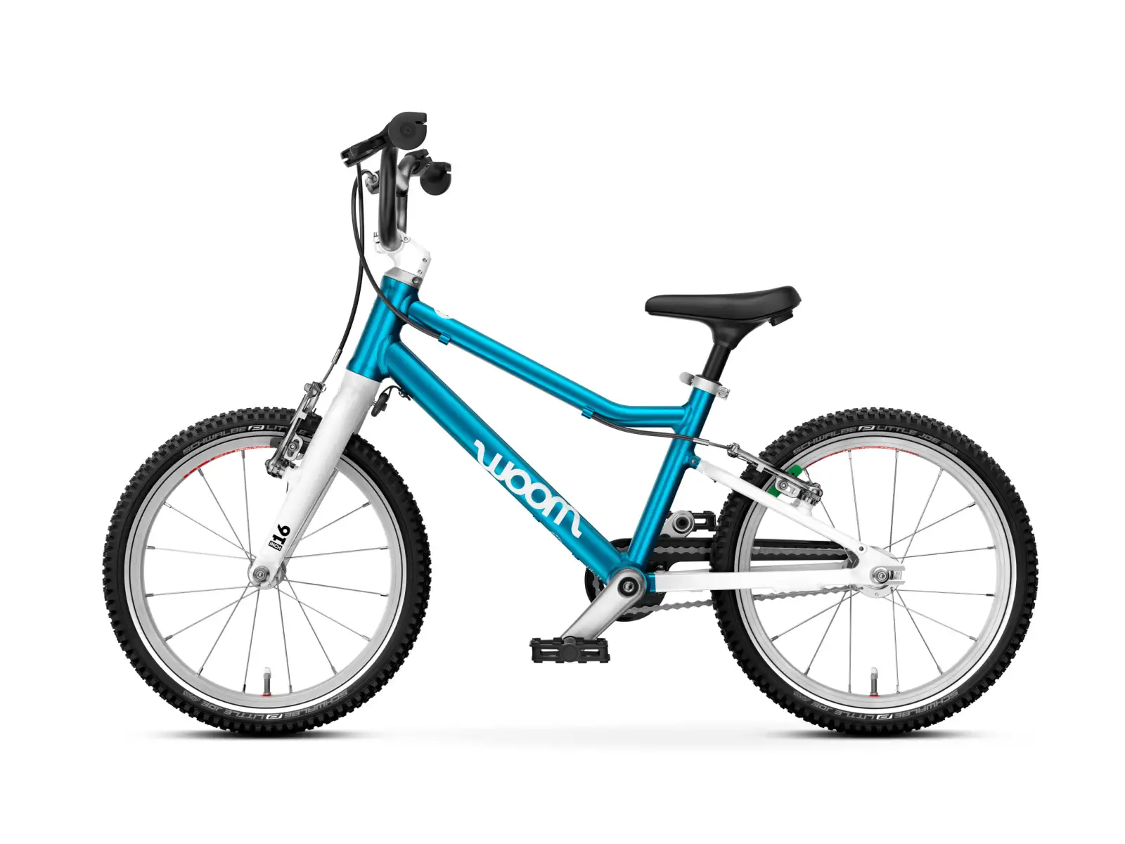 Woom GO 3 Metallic Blue 16 detský bicykel