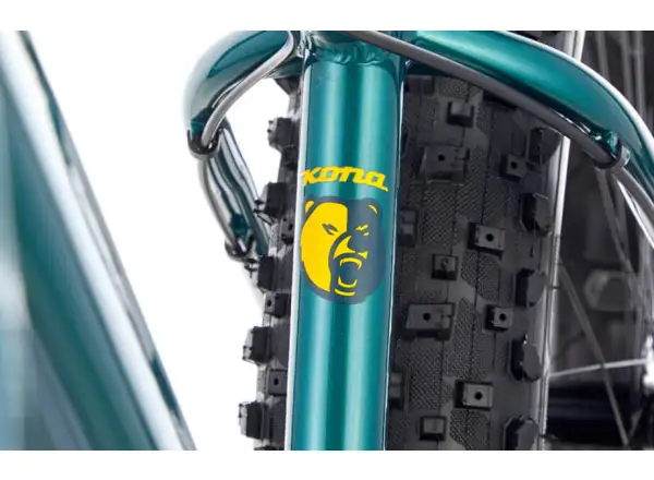 Kona Woo Satin Jeep Green Fat Bike