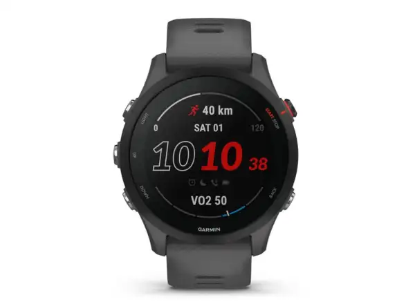 Garmin Forerunner 255 inteligentné hodinky Slate Gray