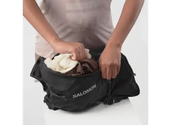 Salomon ADV Skin 12 Set dámska bežecká vesta Black/Asphalt