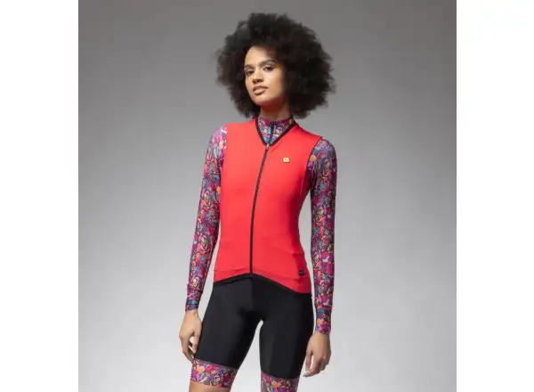 Alé PR-E Thermo 2.0 dámska cyklistická vesta Watermelon