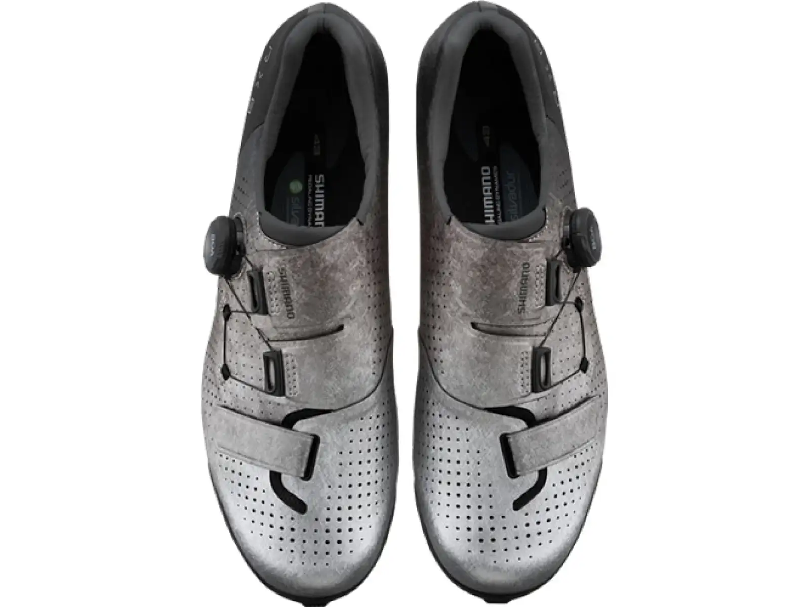 Shimano SH-RX801 pánske gravel tretry strieborná