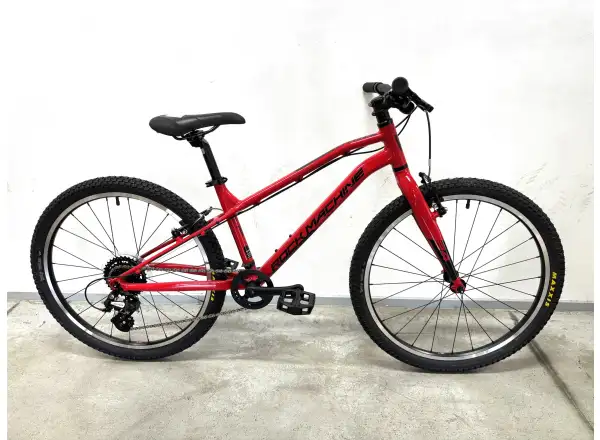 Rock Machine Thunder 24 detský bicykel Red/Black VZOROK