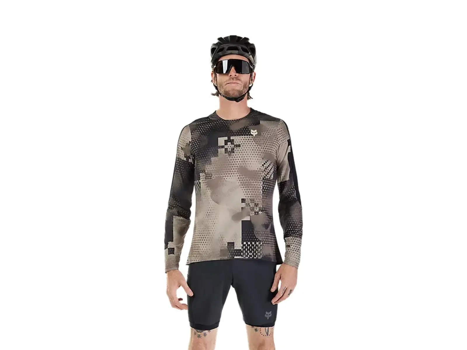 Fox Flexair Ascent Pulse pánsky dres dlhý rukáv Sand