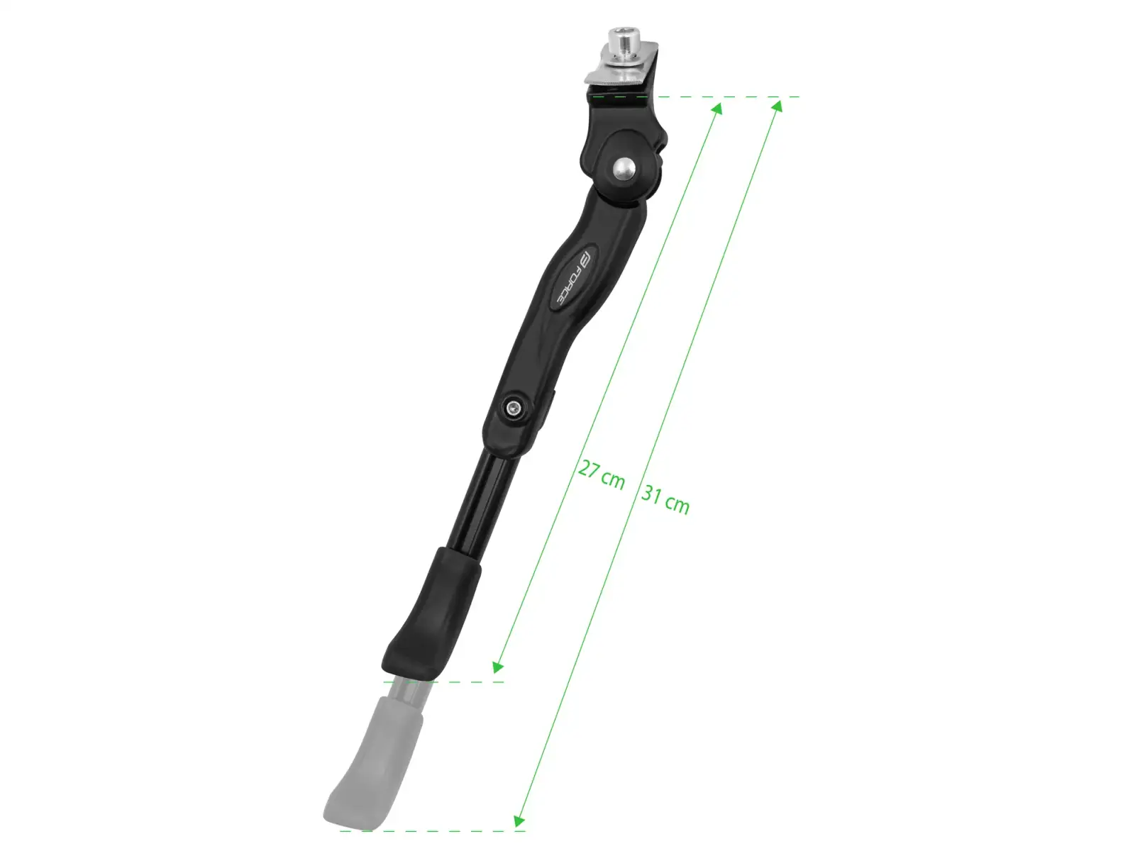 Force 22-29'' Al stojanček pod rám + protikus čierna