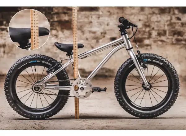 Early Rider Seeker 16 detský bicykel Brushed Aluminium