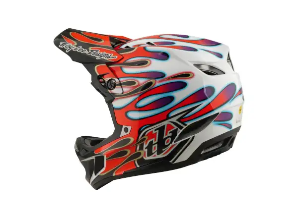 Troy Lee Desing D4 Composite Mips prilba White/Red