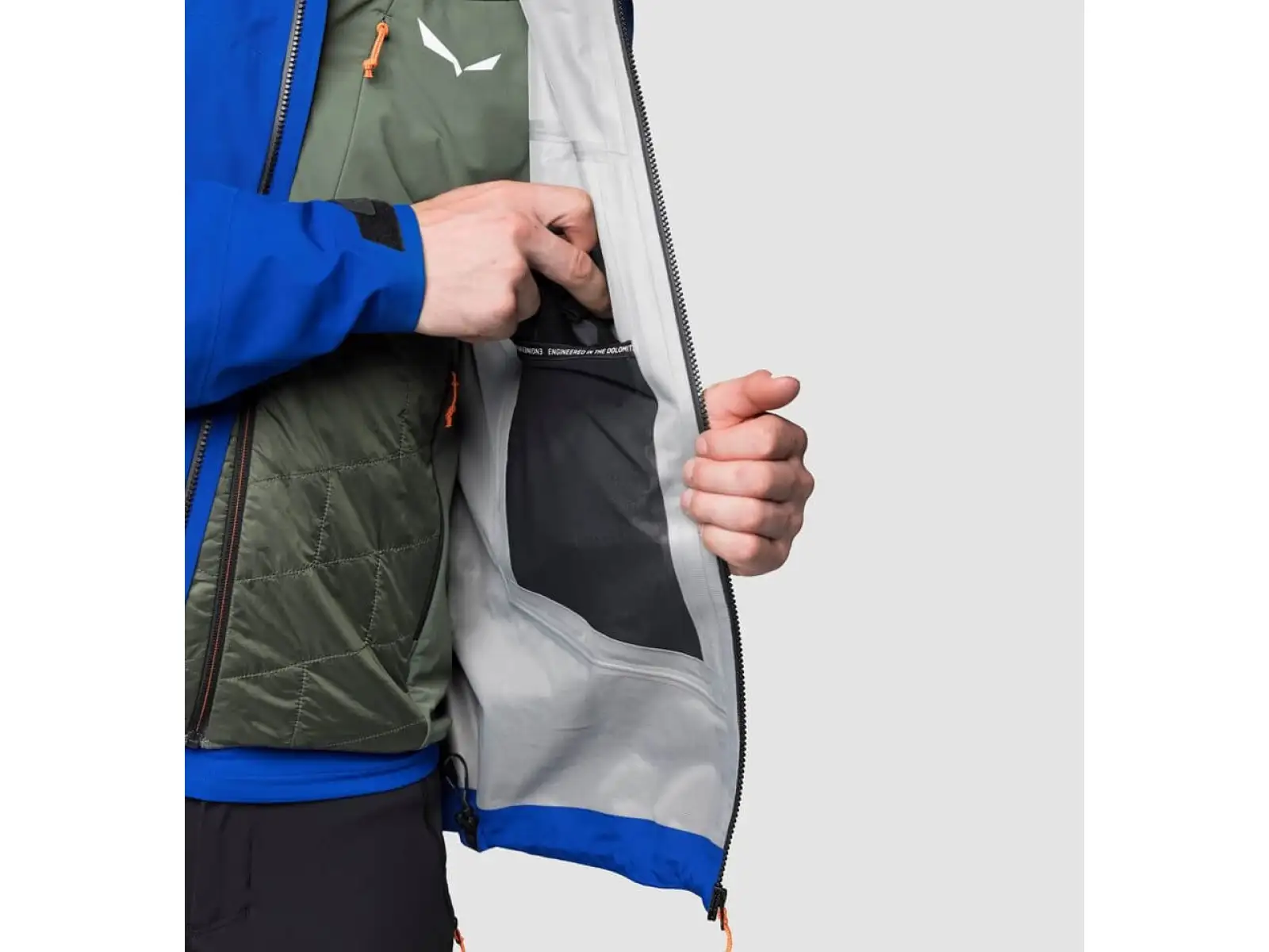 Salewa Ortles Gore-Tex 3L pánska hardshellová bunda black out