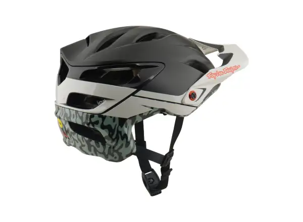 Troy Lee Designs A3 MIPS prilba Halo Charcoal/Pumice