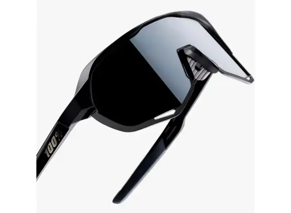 100% S2 okuliare Soft Tact Black/Smoke Lens