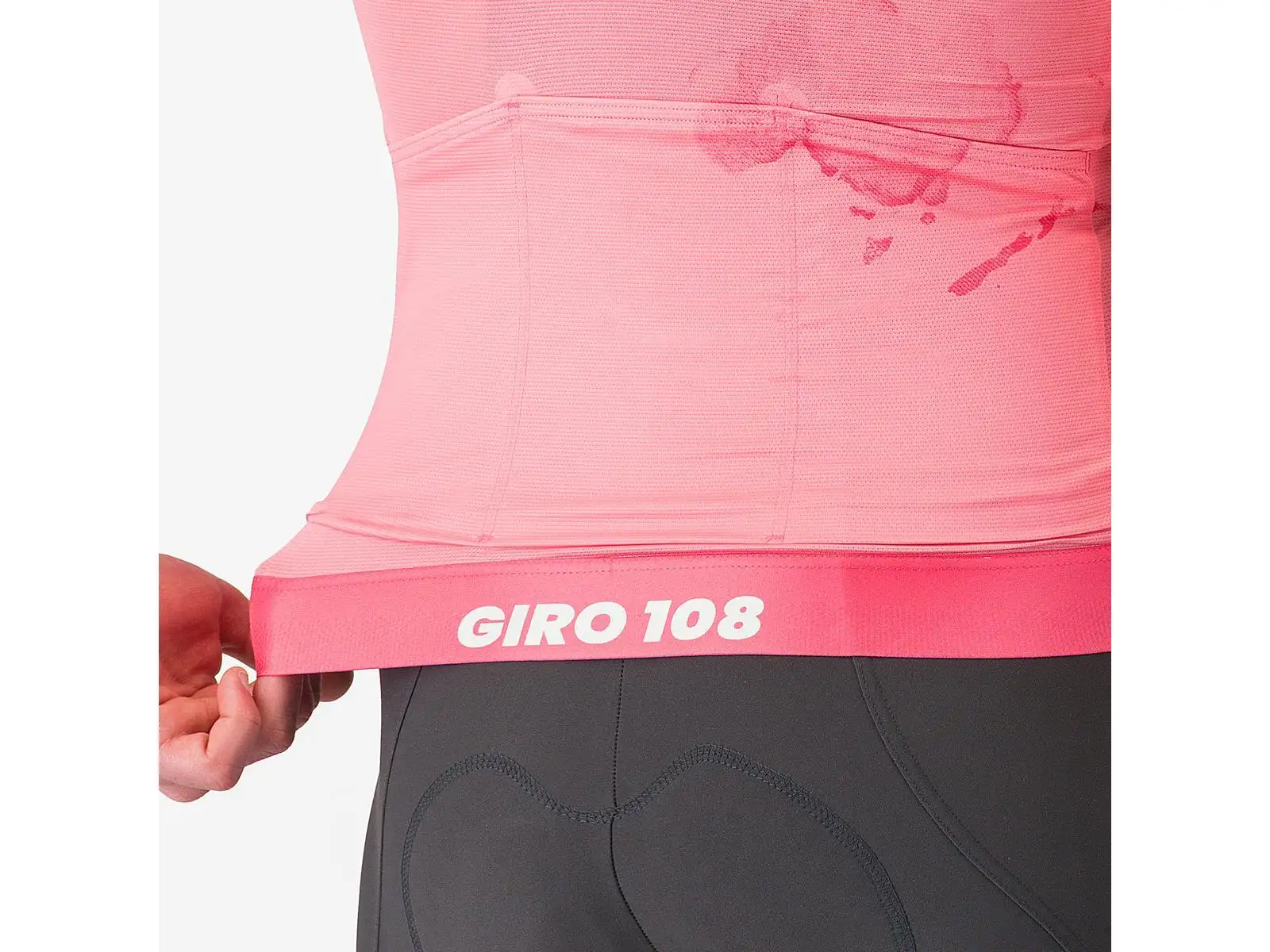 Castelli Giro 108 Race 8S pánsky dres krátky rukáv Rosa Giro