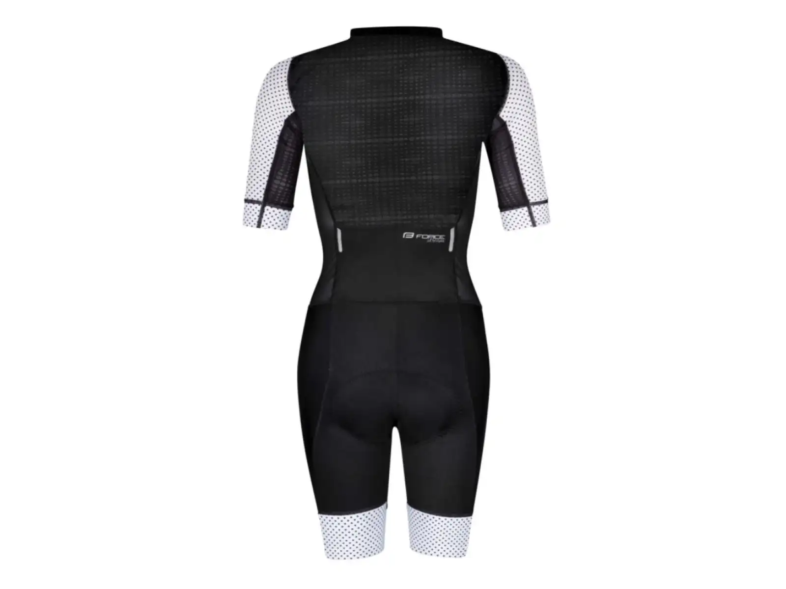 Force Points Lady dámska cyklistická kombinéza čierna/biela