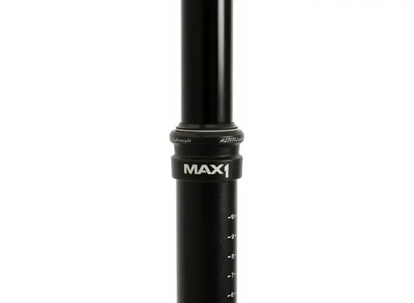 MAX1 Evo teleskopická sedlovka 30,9/418 mm čierna