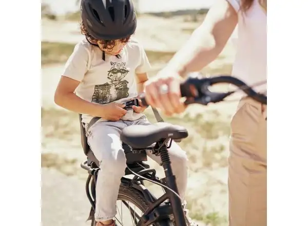 Urban Iki Junior zadná sedačka s adaptérom na nosič Bincho Black