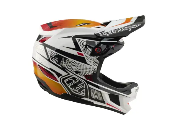 Troy Lee Designs D4 Composite MIPS prilba Lined up White