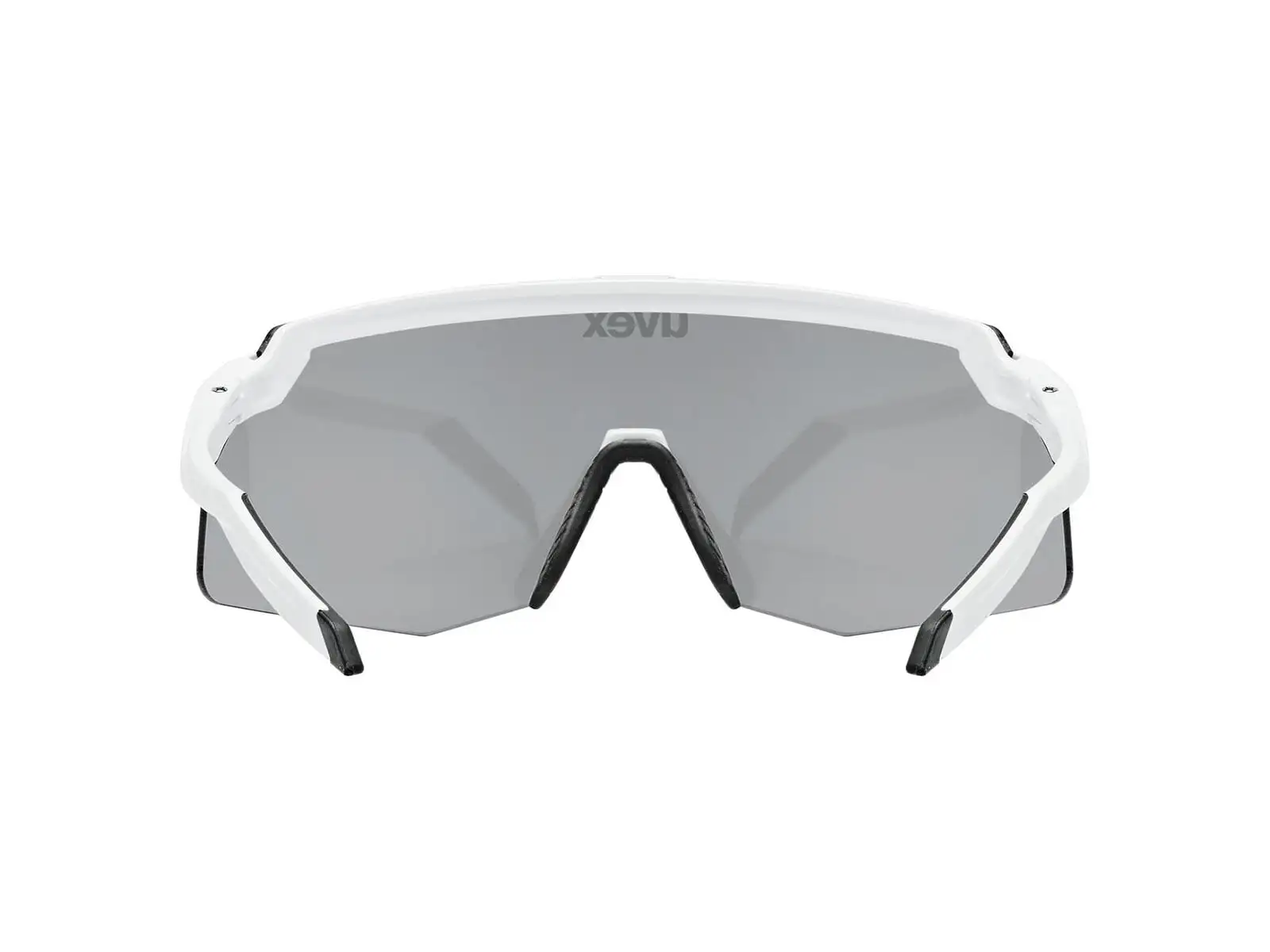 Uvex Pace Stage S slnečné okuliare White Matt/Mirror Silver