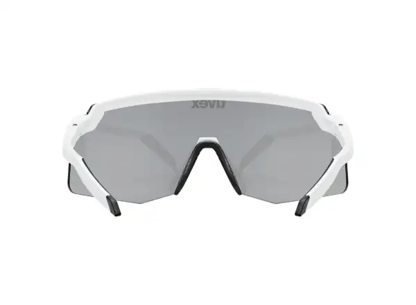 Uvex Pace Stage S slnečné okuliare White Matt/Mirror Silver