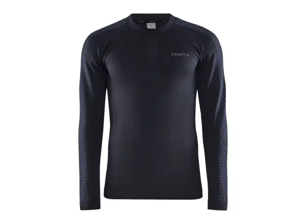 Craft ADV Warm Intensity pánske tričko dlhý rukáv čierna