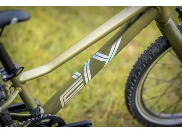 Superior F.L.Y. 20 VB Matte Olive Metallic/Hologram Chrome Detský horský bicykel