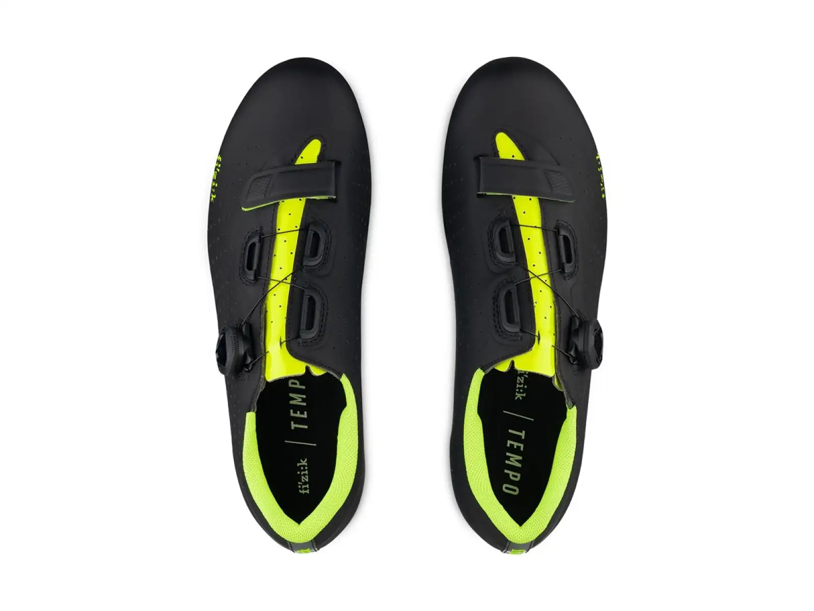 Fizik Overcurve R5 cestné pánske tretry čierna/žltá fluo