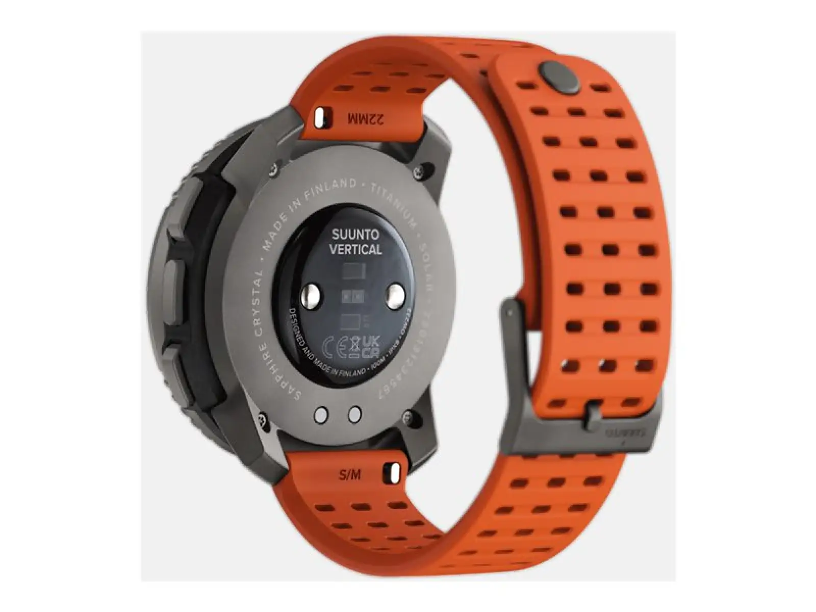 Suunto Vertikálne Titanové Solárne chytré hodinky Canyon.