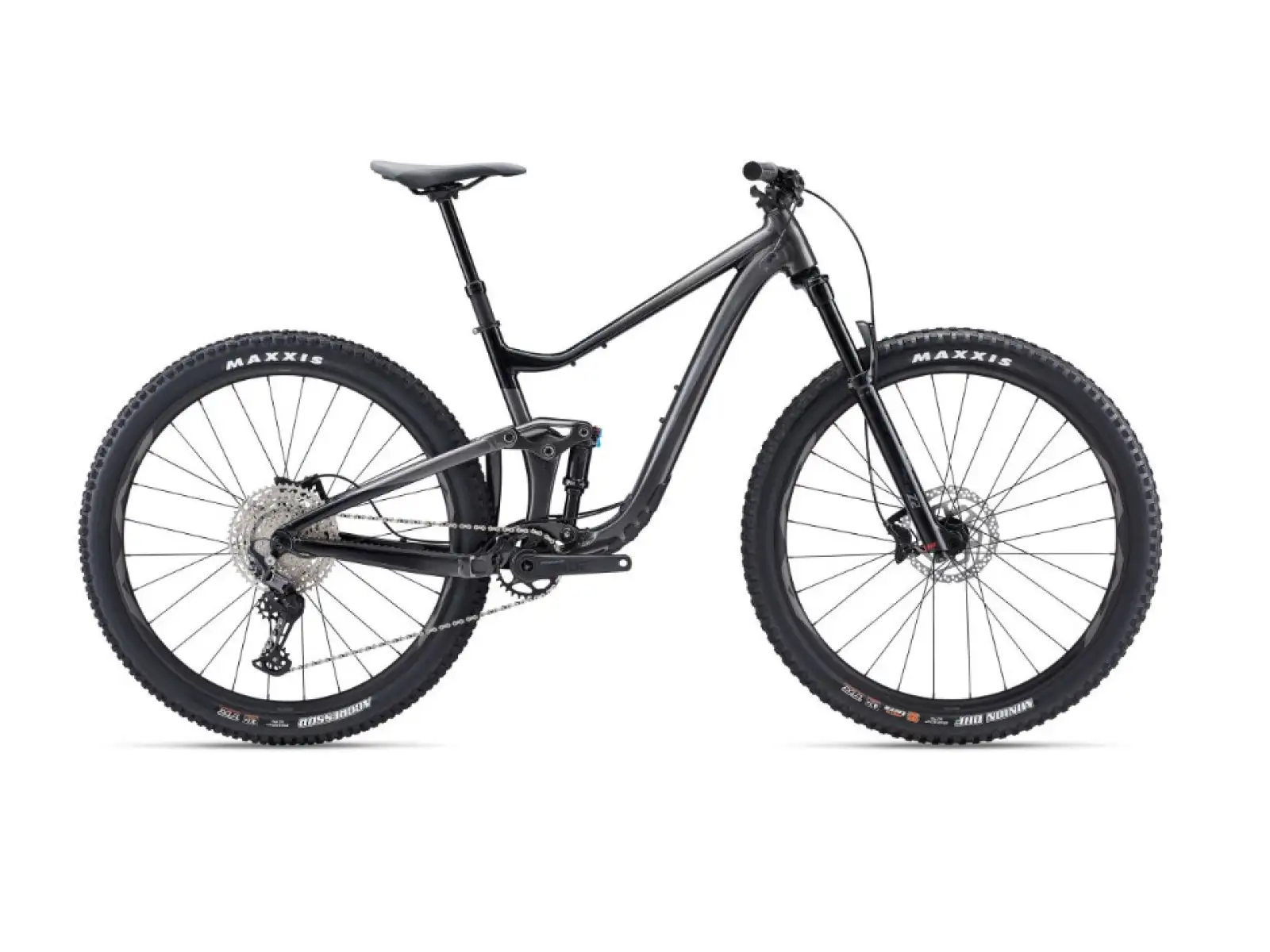 Giant Trance 29 2 celoodpružený horský bicykel Metallic Black