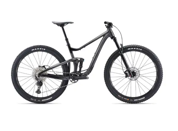 Giant Trance 29 2 celoodpružený horský bicykel Metallic Black