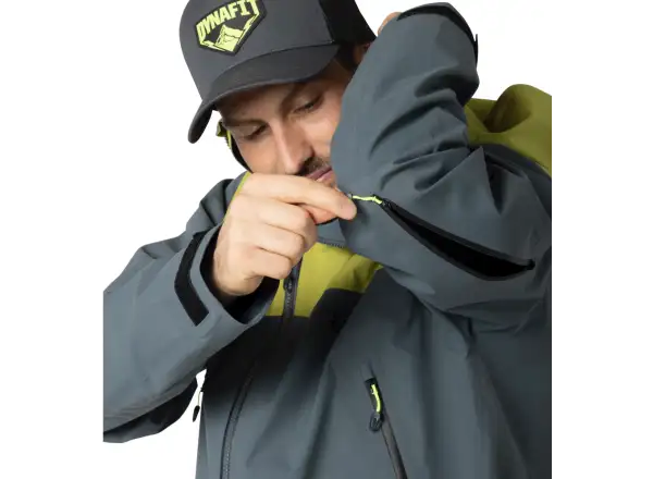 Dynafit Ridge Gore-Tex pánska bunda Golden Lime