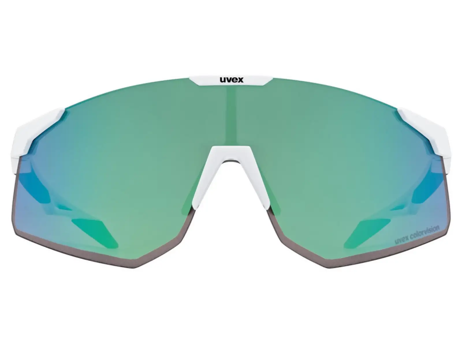 Uvex Pace Perform ColorVision okuliare White Matt/Green.
