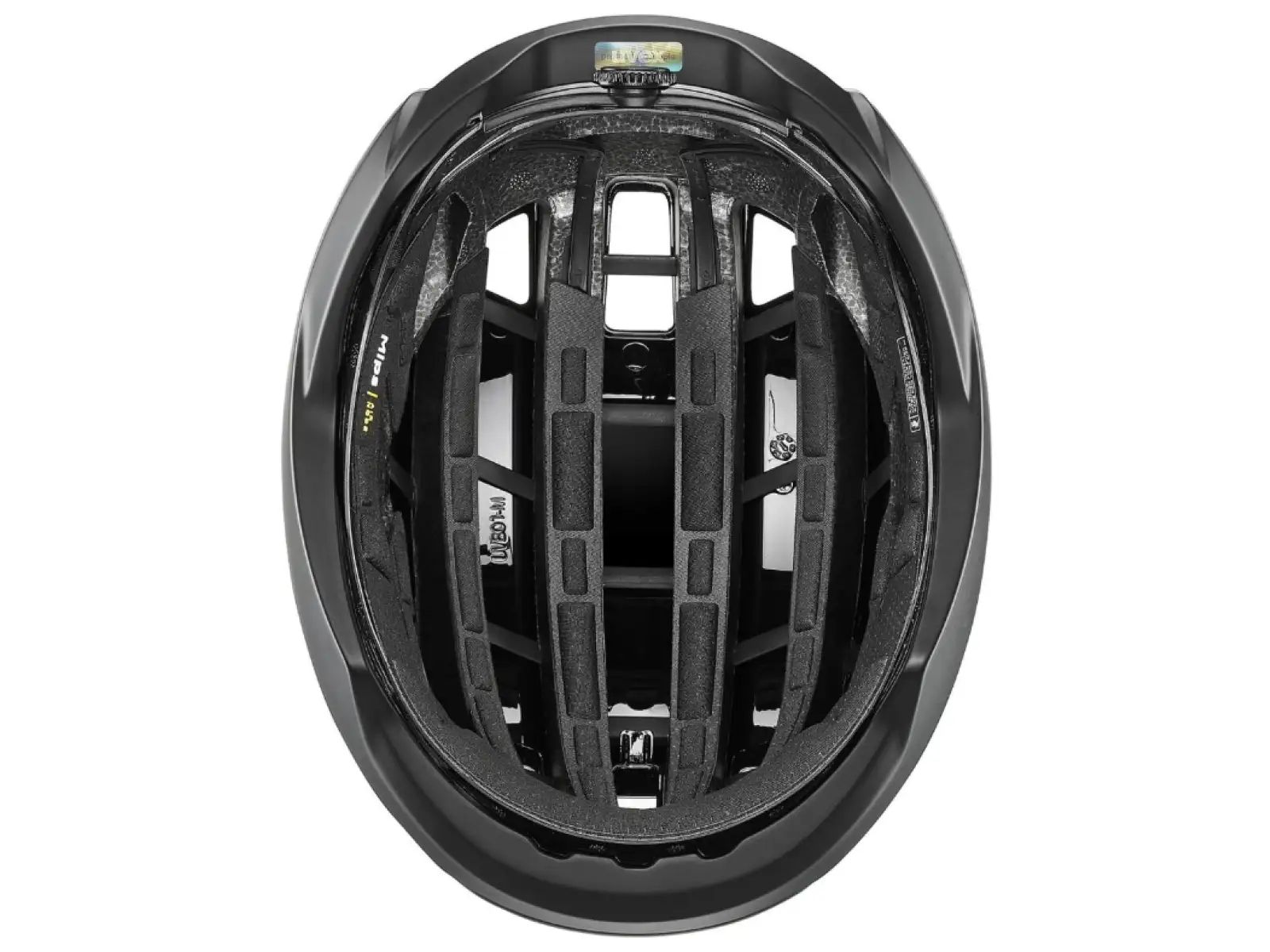 Uvex Surge Aero MIPS cestná prilba Black/Sage Green Matt