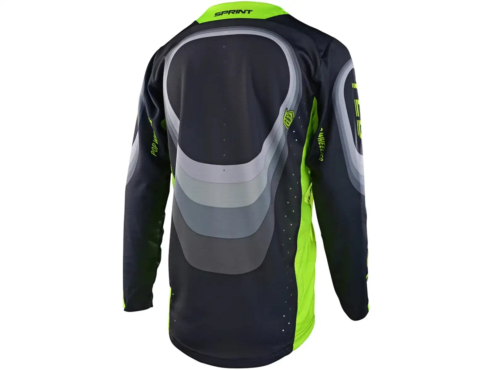 Troy Lee Designs Sprint Reverb dětský dres dlouhý rukáv Charoal