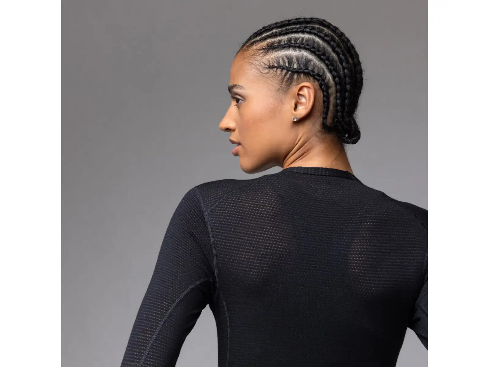 Alé Intimo Merino dámske spodné tričko dlhý rukáv Black