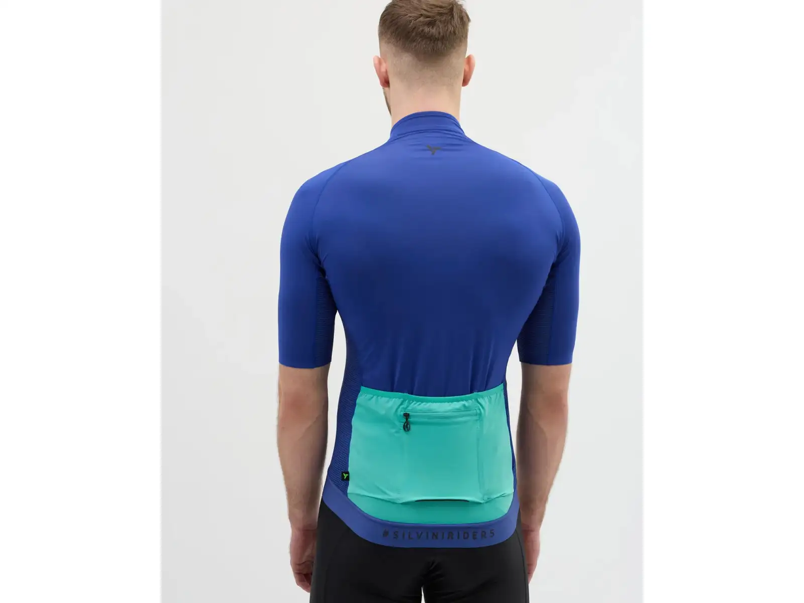 Silvini Mazzano pánsky dres krátky rukáv Blue/Ocean