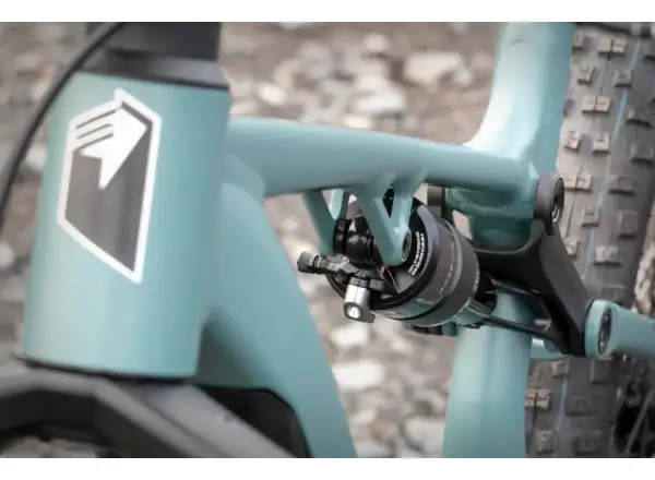 Superior eXF 9049 R horský elektrobicykel matte trooper green/chrome silver