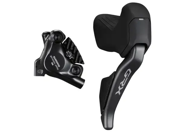 Shimano GRX Di2 ST-RX825 + BR-RX820 12sp pravá radiaca a zadná brzdová páka a strmeň