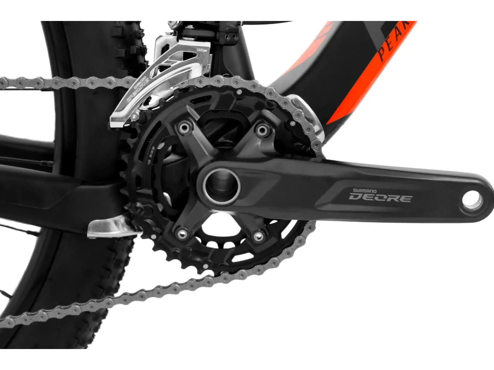 Rock Machine Blizz CRB 20-29 black/orange horský bicykel