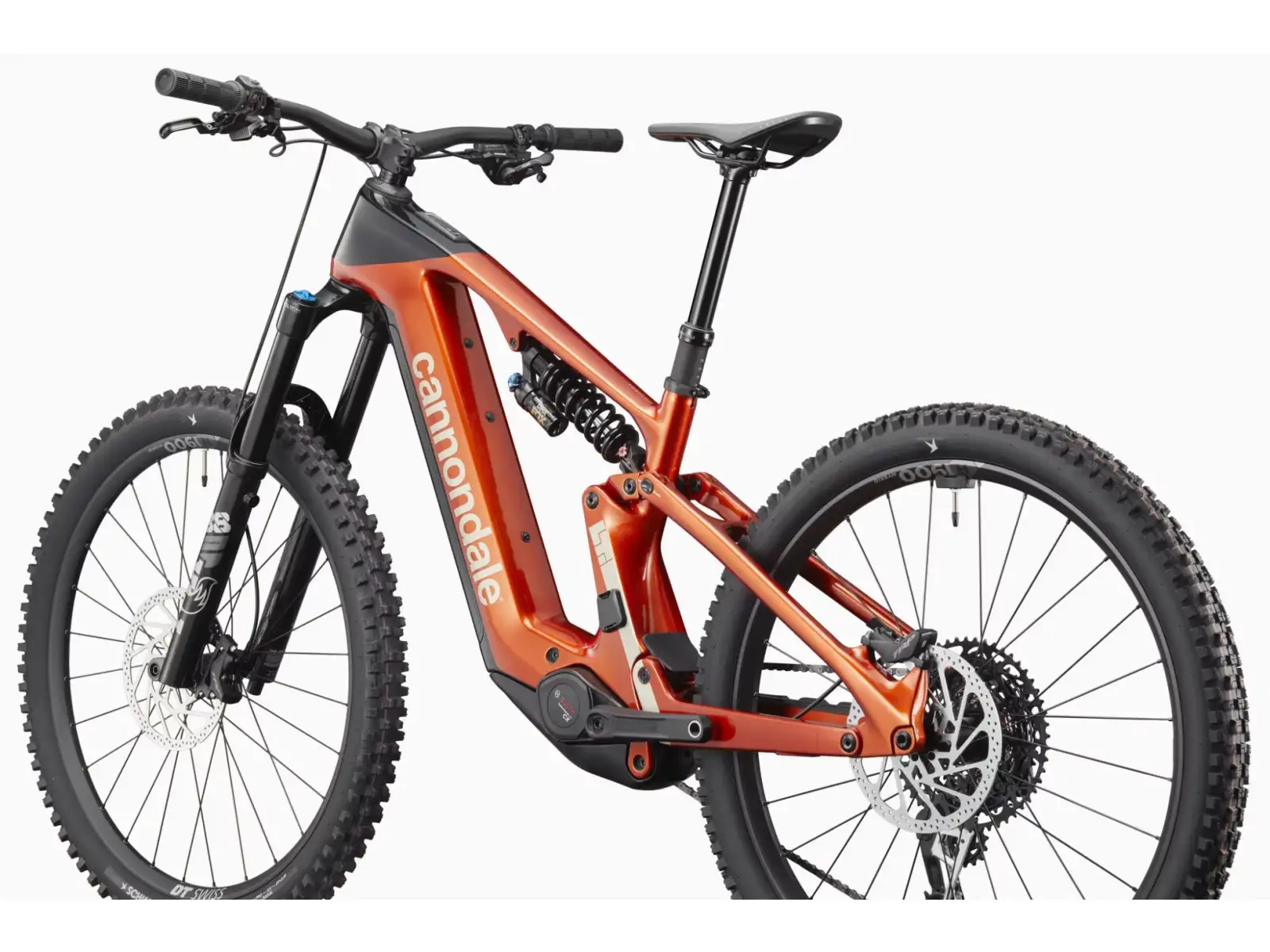 Cannondale Moterra Carbon LT 1 celoodpružený elektrobicykel Fire Orange (FOR)