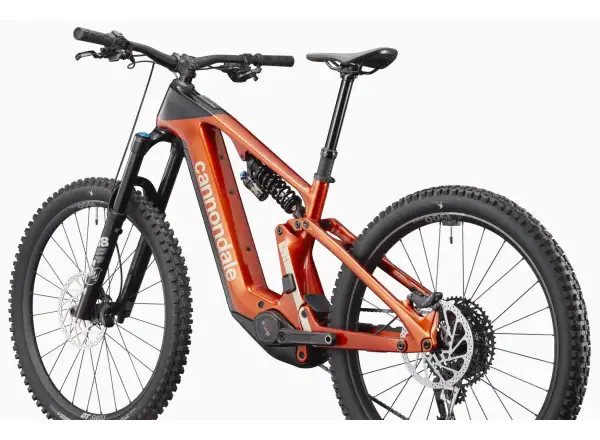 Cannondale Moterra Carbon LT 1 celoodpružený elektrobicykel Fire Orange (FOR)