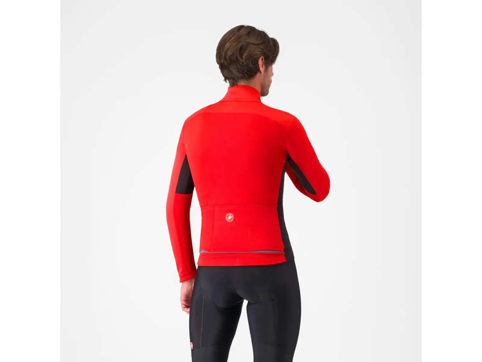 Castelli Entrata 2 Jacket pánska bunda Red/Black