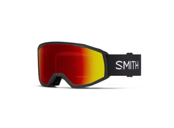 Smith Loam S MTB zjazdové okuliare Black/Red Mirror