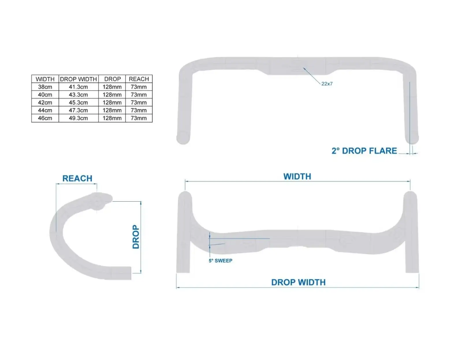 Ritchey Comp Streem Internal Routing BB Black 38 riadidlá