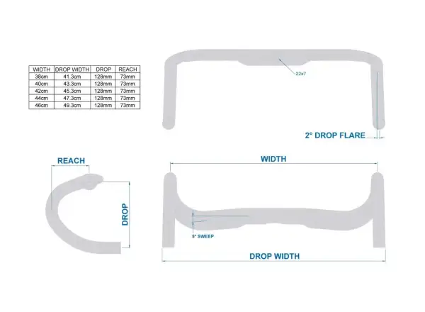 Ritchey Comp Streem Internal Routing BB Black 38 riadidlá